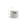 6 pcs 100 ml DIY Grande capacité Cosmétique Boîte Coque Conteneur de support pour Mixer Boîte d'emballage bouteilles Blanc