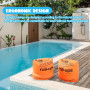 ARTGUTS Brassards de natation pour enfants avec noyau en mousse PE, aide à la natation gonflable, convient aux enfants âgés de 1