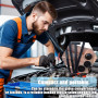 CUVZORA 100 pièces de boucles de serrage universelles, serre-câbles en nylon,fixation à fermeture éclair haute performance autob