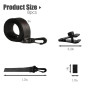 ARTGUTS Enrouleur de piscine - Lot de 8 sangles de maintien et 8 pinces - Sangles de couverture solaire et clips - Pour bâche de