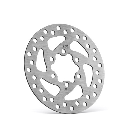 airwak 120 mm Scooter Frein Disque Rotor Pad 6 Trous Arrondi Compatible avec Segway Ninebot ZT3 Pro ZT3 PROD ZT3 PROE MAX G3 Max