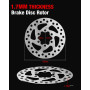 airwak 120 mm Scooter Frein Disque Rotor Pad 6 Trous Arrondi Compatible avec Segway Ninebot ZT3 Pro ZT3 PROD ZT3 PROE MAX G3 Max