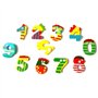 Amasawa Lettres en Bois Ensemble,Numéros de Lettres en Bois Colorées,Lettres et Chiffres en Bois Ensemble,Lettres et Chiffres en