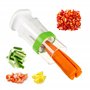 Coupe Concombre Mandoline Outil Cuisine - Coupe-legumes Manuelle Multifonctionnel avec Lame en Acier Inoxydable pour Fruits