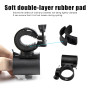 xiruiubao Support Lampe Vélo, Rotatif à 360 Degrés Support de Lampe de Poche de Vélo, Universel Pince de Lampe de LED à Dégageme