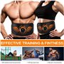 COODAY Appareil d'entraînement EMS pour abdominaux, ceinture électrique EMS avec 19 programmes, appareil d'entraînement pour tou
