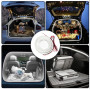 Bande lumineuse de coffre 4 m Dynamic Flowing Car Trunk Light Strip LED Strip pour Car Trunk Cargo Area Capteur automatique Full