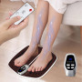 EMS Appareil de massage des pieds pour stimulateur de circulation sanguine Jambes et soulagement de la douleur Tapis de massage 