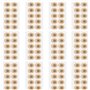 Lot de 120 bandes nasales magnétiques