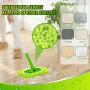 GIDWRIY 2 Pièces Lingettes Reutilisable pour Swiffer Wetjet Microfibre Lavable,Tampon de Rechange Balai Serpillère,Chiffon de Se