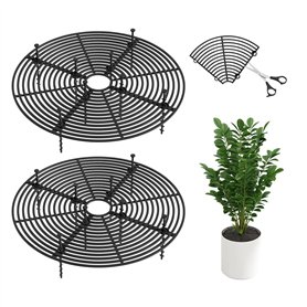 GIDWRIY 2 Pièces Grille Protection Plante Chat 30 CM