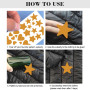 YZROHYI 10 Feuilles Patch Réparation Doudoune,Patch Autocollant pour Doudoune,Tissu Autocollant Reparation Trou Doudoune,Thermoc
