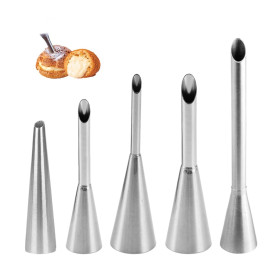 YZROHYI 5 Pièces Douille Patisserie Inox