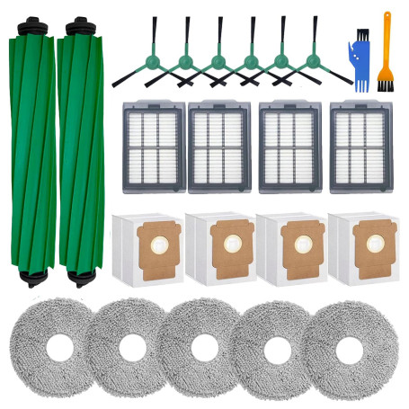 Odashen 23 pièces de rechange pour iRobot Roomba Plus 505/405