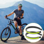 CHDZSW Pince à Pantalon Réfléchissante Vélo Pinces à Pantalon Universelles pour Cyclistes Protection Pantalon Vélo Pince de Vélo