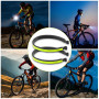 CHDZSW Pince à Pantalon Réfléchissante Vélo Pinces à Pantalon Universelles pour Cyclistes Protection Pantalon Vélo Pince de Vélo