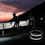 CHDZSW Pince à pantalon réfléchissante pour vélo, pinces universelles pour cyclistes, protection de pantalon de vélo, pince de v