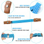 RUIJIE 4 Pièces Ceinture élastiques Sans Boucle Enfant Réglable Ceinture Extensibles Invisibles Ajustable Ceintures 35-90cm Cein