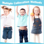 RUIJIE 4 Pièces Ceinture élastiques Sans Boucle Enfant Réglable Ceinture Extensibles Invisibles Ajustable Ceintures 35-90cm Cein