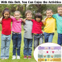 RUIJIE 4 Pièces Ceinture élastiques Sans Boucle Enfant Réglable Ceinture Extensibles Invisibles Ajustable Ceintures 35-90cm Cein