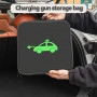 Sac de Rangement pour Câble de Recharge Voiture Électrique – Étanche et Antidérapant – Compatible Type 1 & Type 2 – Sac Organisa