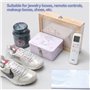 Zephyra 50 Pcs Sacs Rétractables 28 x 45 cm – Film Rétractable Transparent PVC pour Chaussures, Bombes de Bain, Cosmétiques, Art