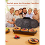 15 gaufres en forme de cœur en 2 minutes