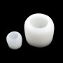 N-D Bougie Moule Bougie Moule Silicone Moules 3D Rose Fleur Moule - 3 Pcs Fleurs Silicone Savon Moule DIY Bougies Moule Manuel S