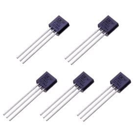 BOJACK TMP36 Lot de 5 capteurs de température 3 broches TMP36GZ haute précision Celsius