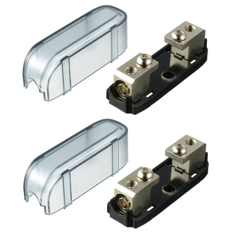 SIGANDG Mini ANL Porte-fusible Midi Porte-fusible Pièces automobiles Porte-fusible en ligne pour l'automobile Marine （ 2 Pcs ）