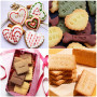 truee 144 Pièces Cookie Stamp Letter Stamp, Emporte piece Alphabet et Chiffre, Embosser Moule Biscuit Bricolage, Moule Cuisson D