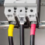 Cosse Electrique,30 Pièces Cosse à Sertir Kits,16mm² 25mm²35mm²Cosses de Câble à Anneau,Bornes en Cuivre Etamé Connecteurs SC