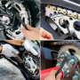 Brateuanoii 2TC2089 Outil de Réglage de Valve Moteur, Clé de Boulon de Soupape, Clé de Moto Hexagonale 9 mm, Trou Carré 3 mm