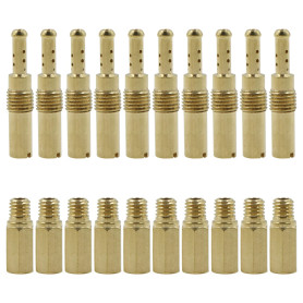 Carburateur Buse Principale Kit Moto Accessoires - 20 Pièces Set de Buses Principales Carburateur Kit Buses Lent/Pilot Métal Dur