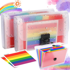 2 Pièces Organisateur de Reçus Extensible