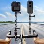 MoK Bras d'Extension de la Caméra, Bras d'Extension de Casque, Extension de Casque d'Accessoires Gopro, Bras de Rallonge en Alli