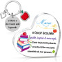 Cadeau Maîtresse d'École - Ornement Acrylique - Idée Cadeau ATSEM