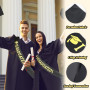 ROMOLY Toque Diplome – Le Chapeau de Diplôme Ultra-Durable pour Les Diplômés, Costume de Remise de Diplôme, 2 pièces