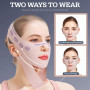 IBMLOMM Rouleau de Massage Visage Roller Visage 3D Anti-âge & Masque de Sommeil Confortable pour Le Visage