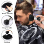 CZAYEFNH Cape de Coupe de Cheveux, Tissu De Coupe De Cheveux Blouse De Salon De Coiffure Cape De Coupe Tablier De Coiffure, avec