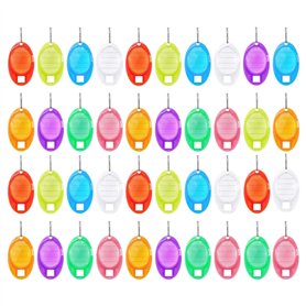 TICKLELY 40 Pièces Porte-clefs – Étiquettes de clé