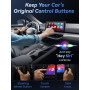 DEALAZOT H3 Adaptateur CarPlay sans Fil pour iPhone - Convertisseur Filaire vers sans Fil, Plug and Play Type-C/USB, Compatible 