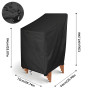 Housse Chaise Jardin Exterieur en Tis