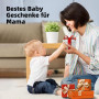 Mouche Bébé Électrique | Mouche Bebe | 3 niveaux d'aspiration, 3 tailles Embout, lumière apaisante et fonction musicale - Portab