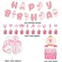 Déco d'Anniversaire Ballerine Ballons Anniversaire Ballet Décoration Gateau Anniversaire Ballerine Bannière Joyeux Anniversaire 