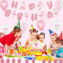 Déco d'Anniversaire Ballerine Ballons Anniversaire Ballet Décoration Gateau Anniversaire Ballerine Bannière Joyeux Anniversaire 
