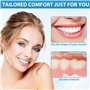 2 Pcs ProthèSe Dentaire Silicone Dentier Provisoire Facette Dentaire Prothese Dentaire Silicone Appareil Dentaire En Silicone Pr