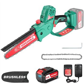 HYCHIKA Mini Tronconneuse A Batterie 18V
