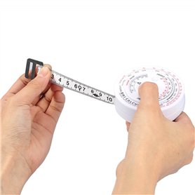 Mètre Ruban Corps Graisse Étrier Testeur Ruban À Mesurer Rétractable Indice De Masse Corporelle Ronde Graisse Mesure Ruban Fitne