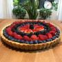 plat à tarte en acier au carbone